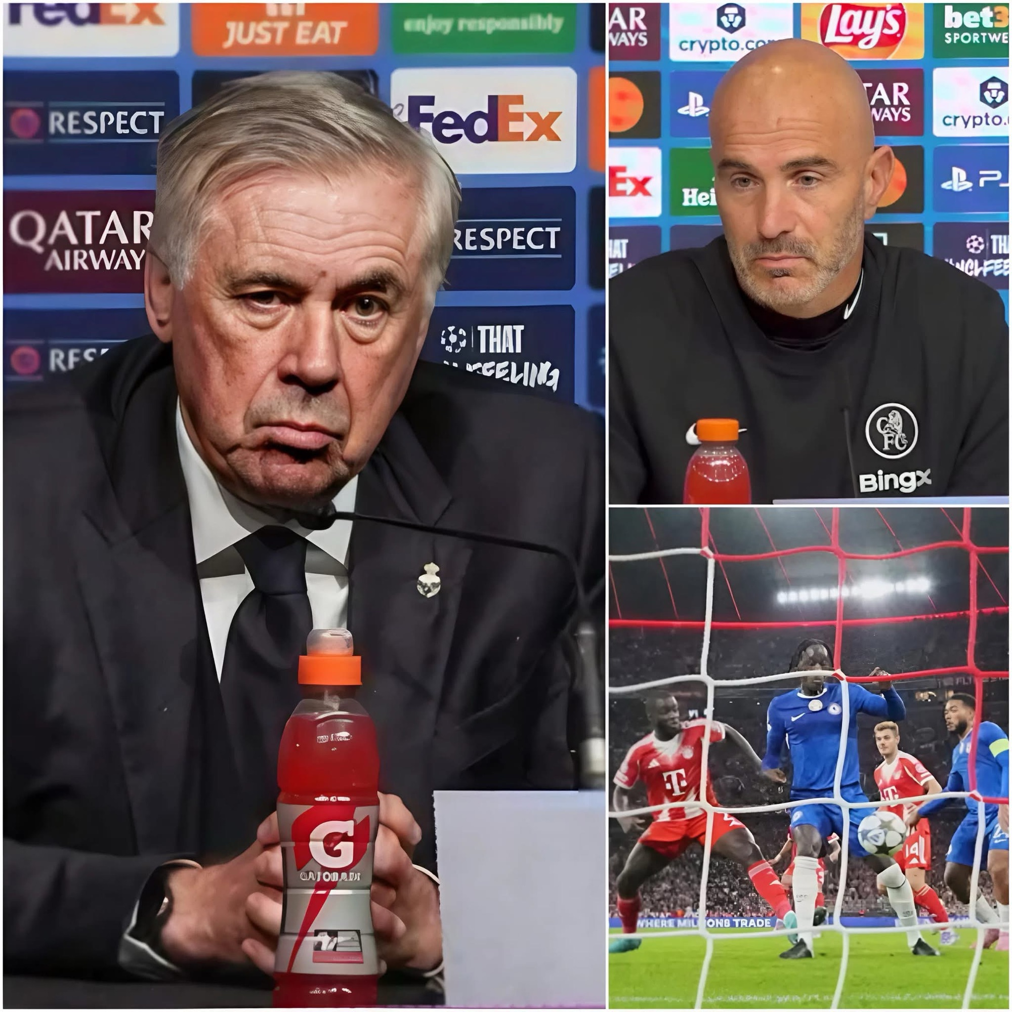 SURPRISE: Coach Carlo Ancelotti watched the Chelsea vs Bayern match. After the dismal performance of the London team, Coach Enzo Maresca openly criticized Trevoh Chalobah, calling him a “ridiculous clown” after countless failed ball control moments and an unbelievable missed opportunity. Immediately, Ancelotti reacted directly, leaving Maresca visibly surprised. - Sportsrock