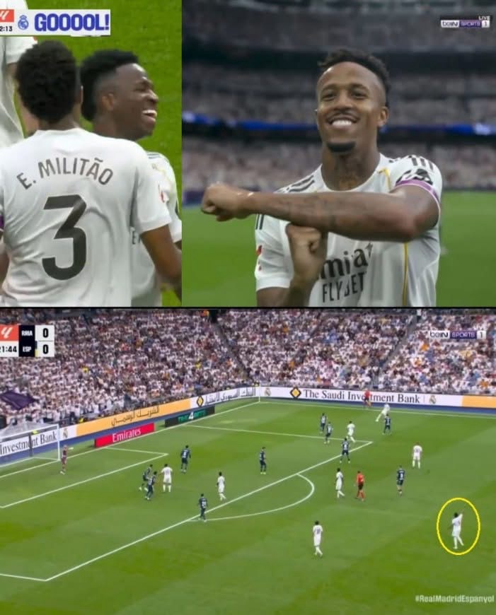 Watch: Militão Stuns the World With Historic Goal for Real Madrid - Sportsrock